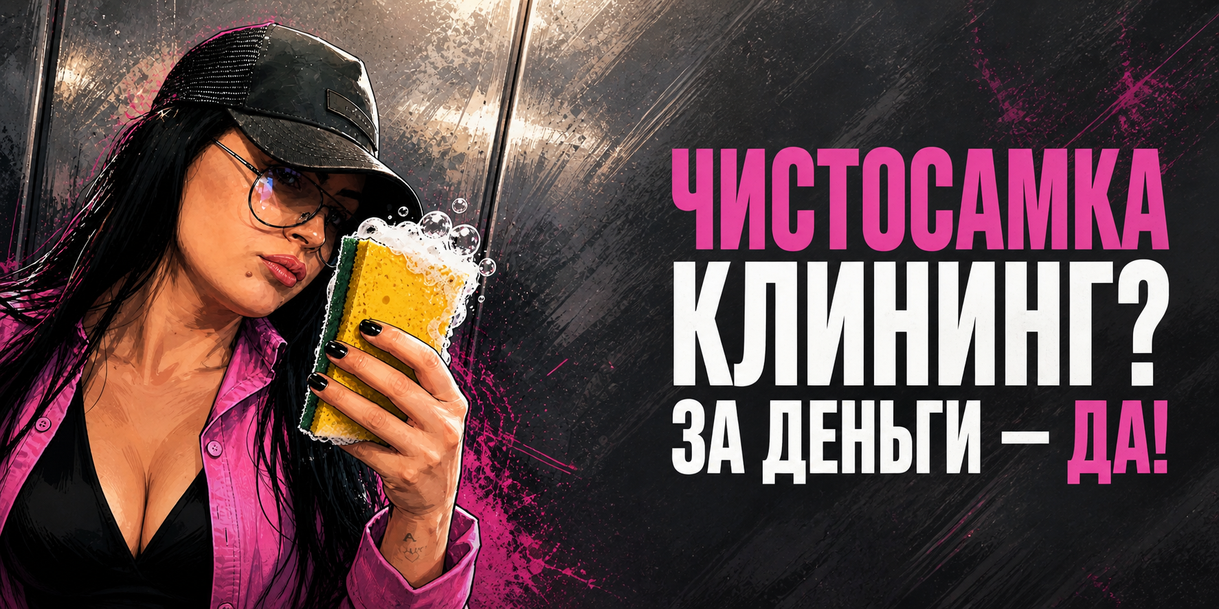 Чистосамка — клининг? За деньги — да!